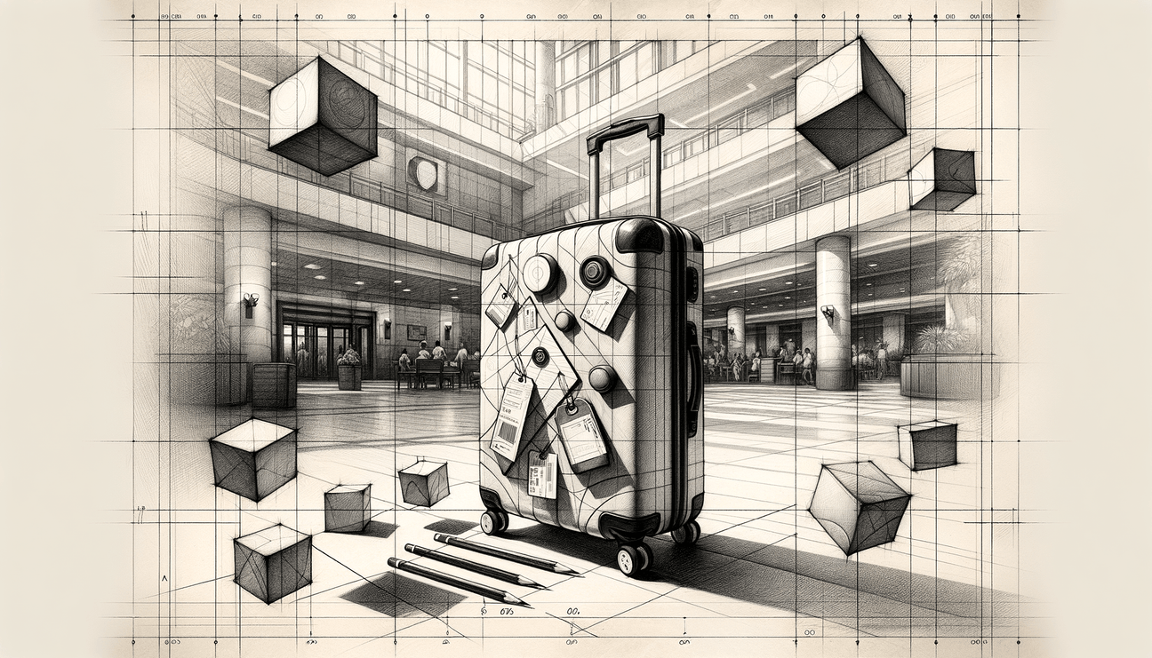 Sketches from a Suitcase: A Globetrotter's Nostalgia - Teo Teglia Art
