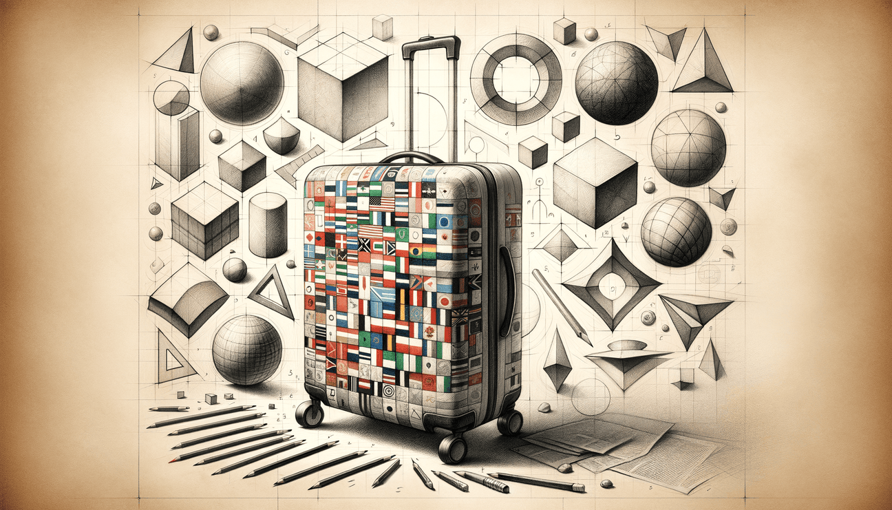 Sketches to Suitcases: A Nostalgic Global Journey - Teo Teglia Art