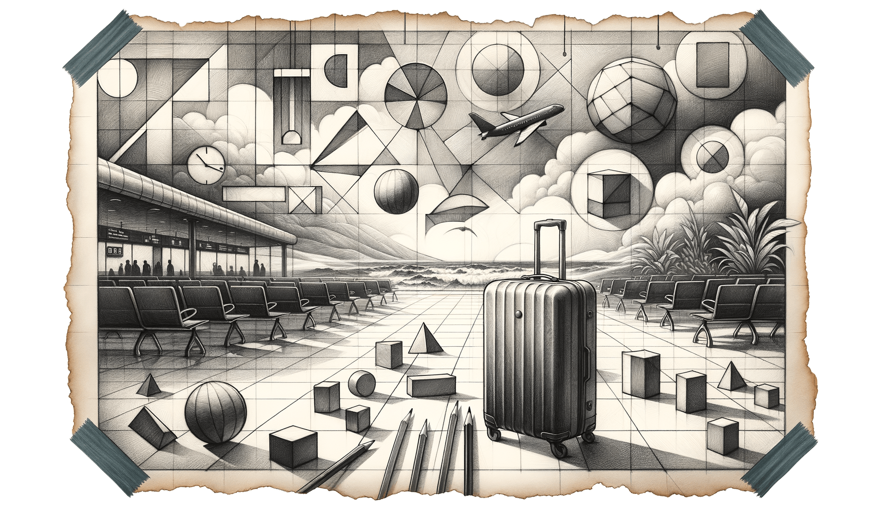 Sketching Journeys: A Nostalgic World Tour - Teo Teglia Art