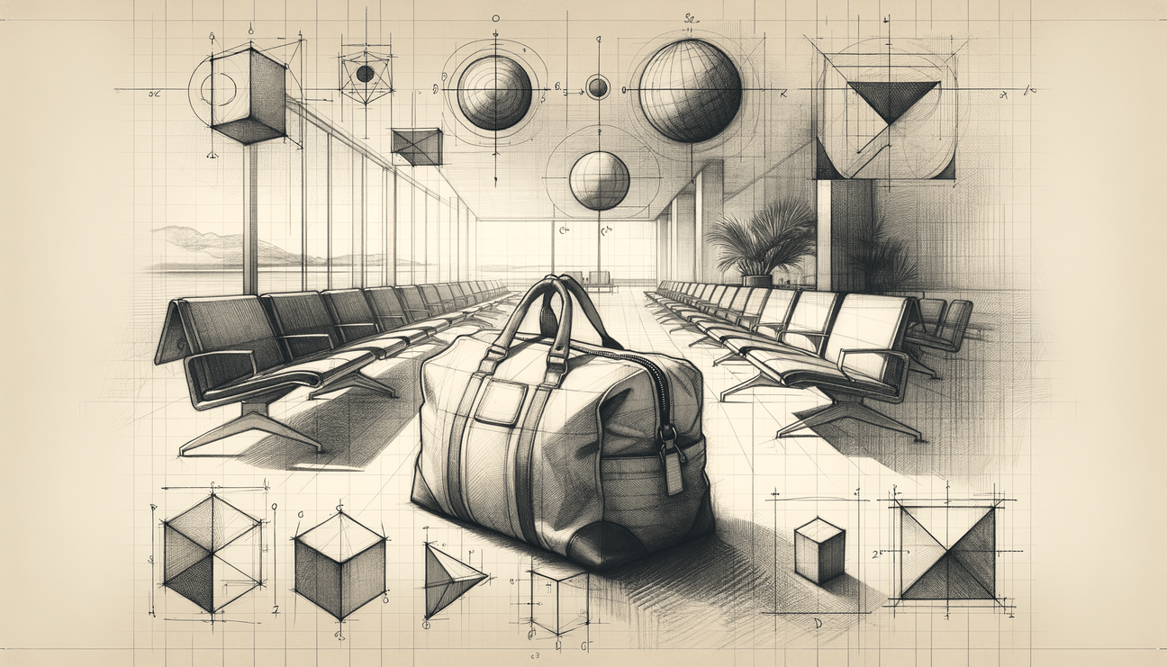 Sketching the Geometry of a Traveler's Soul - Teo Teglia Art