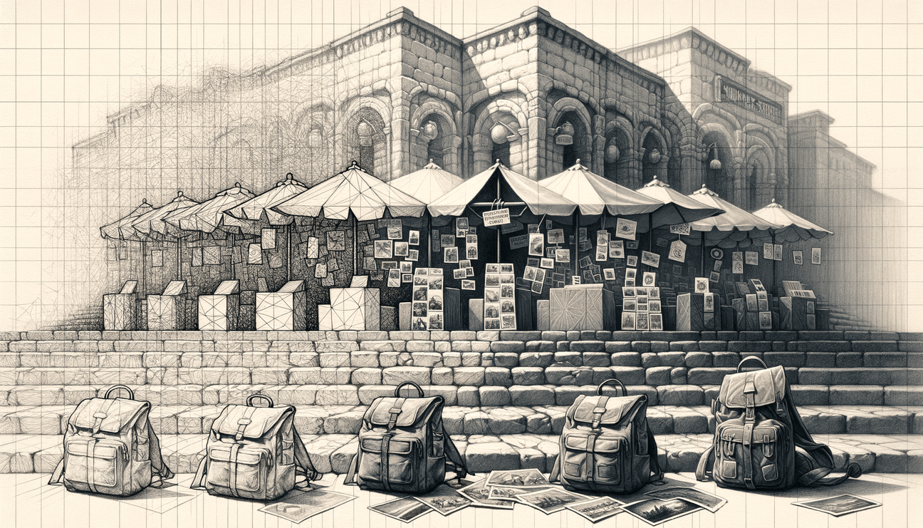 Sketching the Globe: A Souvenir Journey in Pencil - Teo Teglia Art