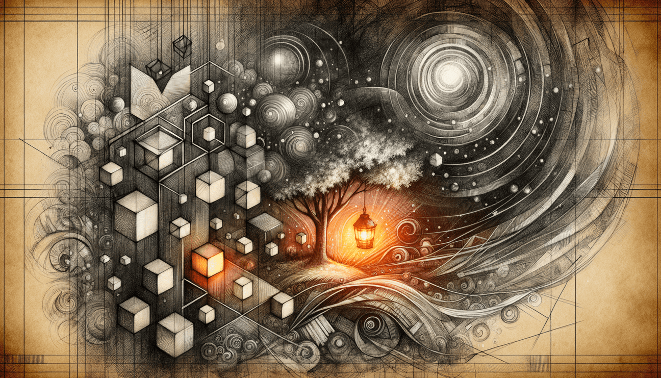 Treehouse Tales: Lanterns Illuminating Wonder - Teo Teglia Art