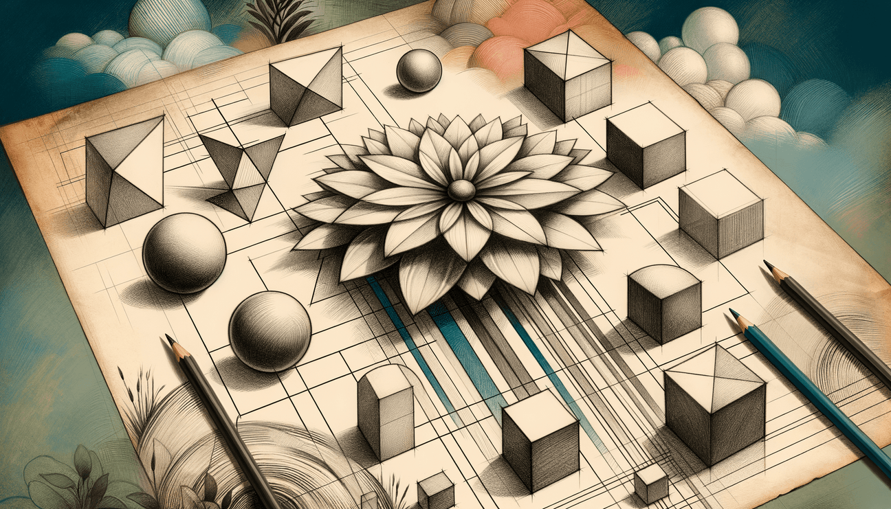 Wildflower Whispers: Sketching Freedom's Dream - Teo Teglia Art