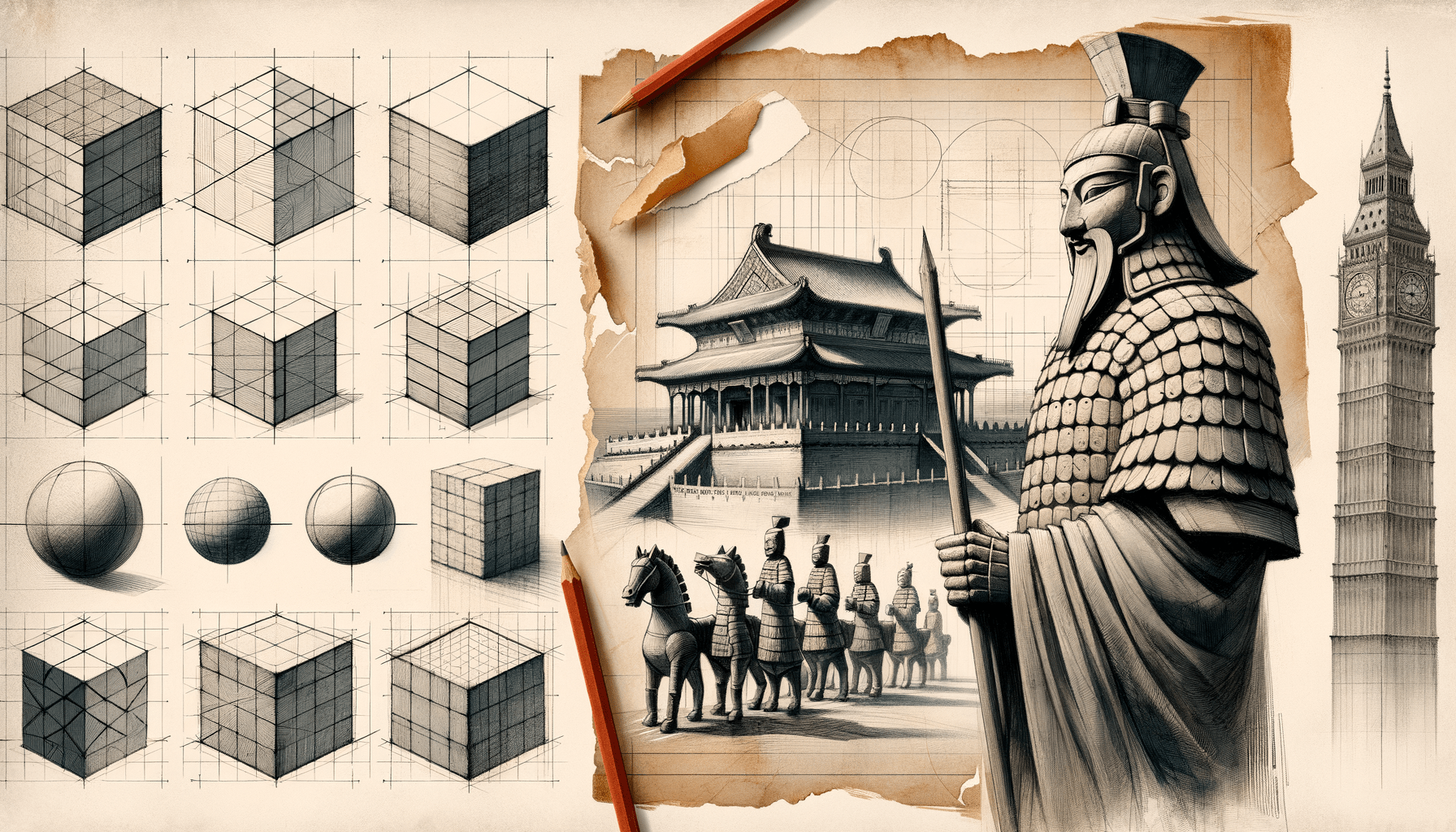 Xi'an Sketch Journey: From Basics to Warriors - Teo Teglia Art