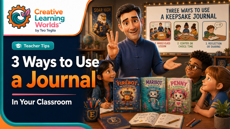 Three Ways to Use a Keepsake Journal in Your Classroom