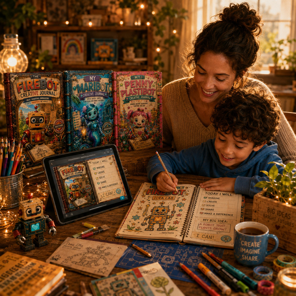 Creative Learning Worlds Keepsake Journals