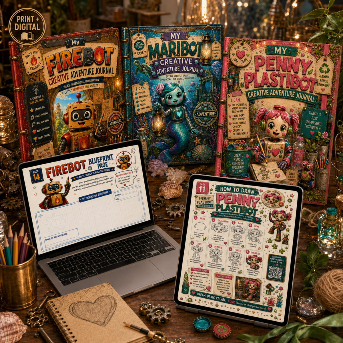 Creative Learning Worlds Trilogy Digital Collection