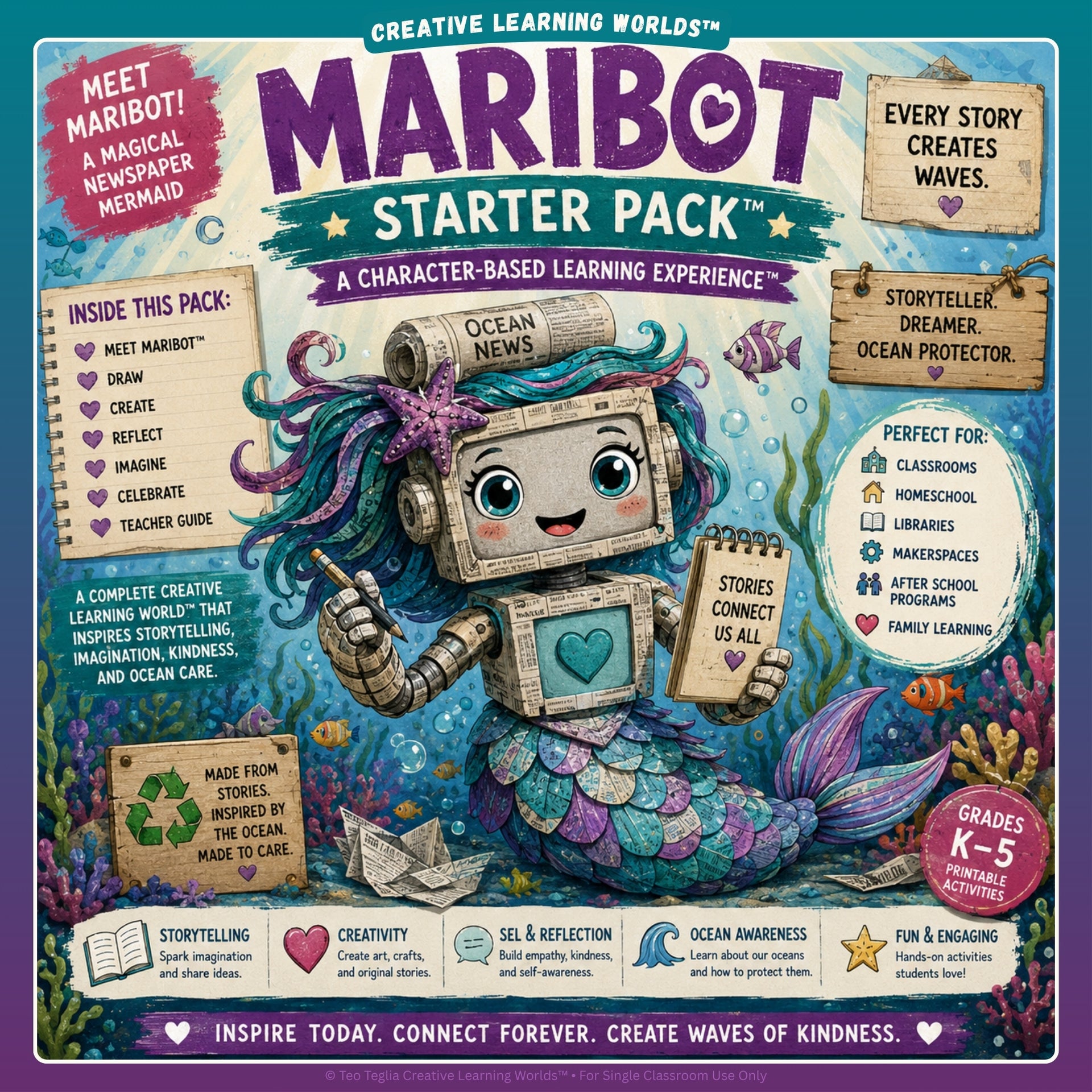 Maribot™ Keepsake Journal Experience