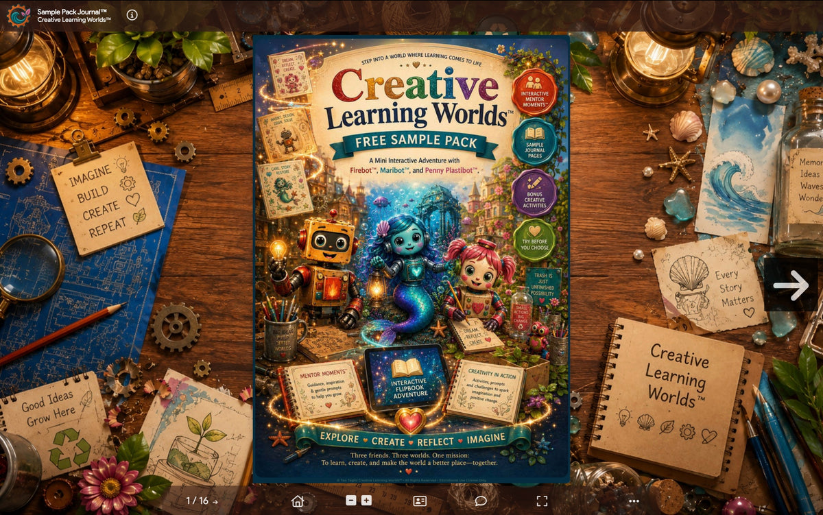 Creative Learning Worlds free sample pack