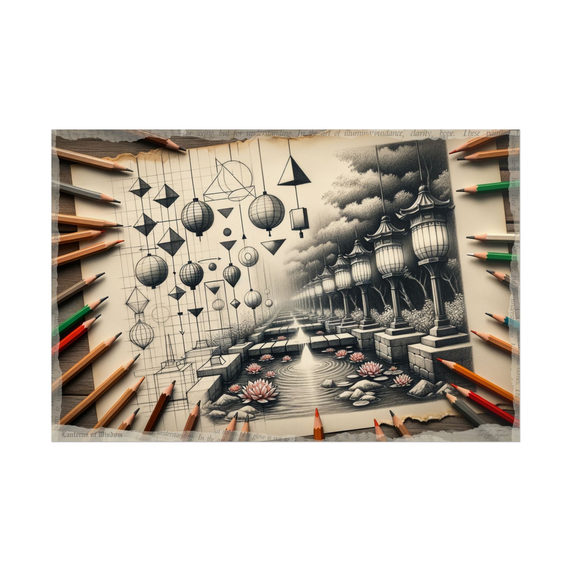 ✏️ Alchemy of Lines - Art Print by Teo Teglia Art