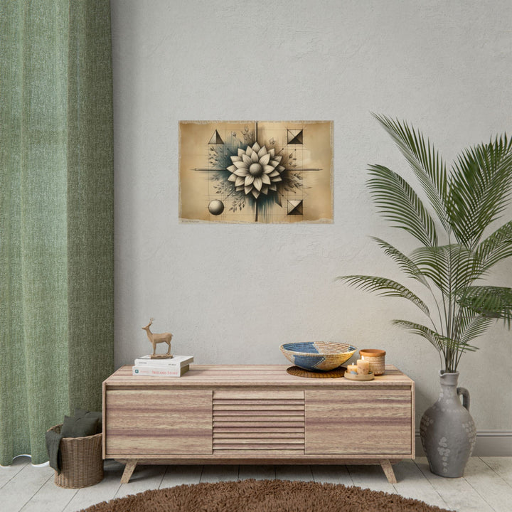 "Ascendancy of Radiant Bloom" - Art Print by Teo Teglia Art