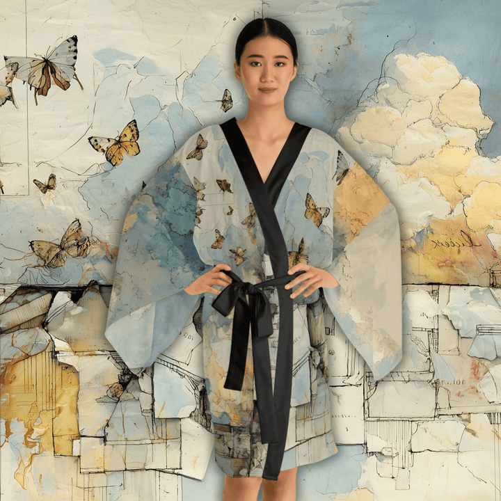 Begin Again, Gently — Soft Mending Light Kimono by Teo Teglia