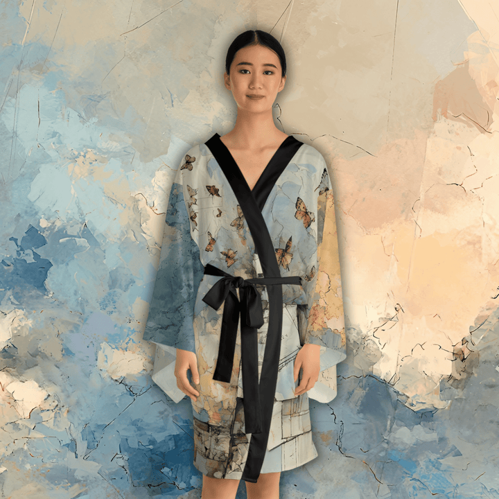 Begin Again, Gently — Soft Mending Light Kimono by Teo Teglia