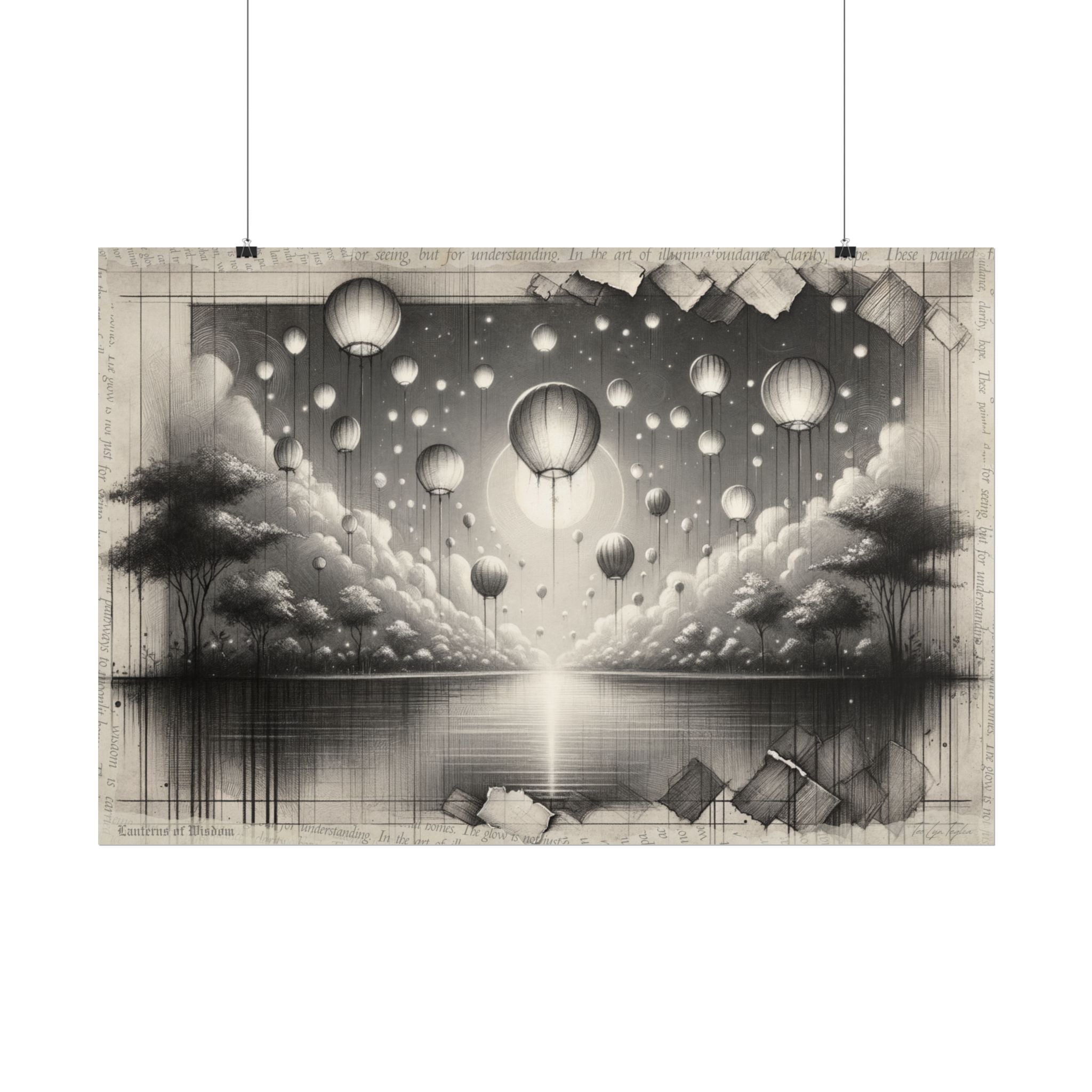 Blueprint to Serenity - Art Print by Teo Teglia Art