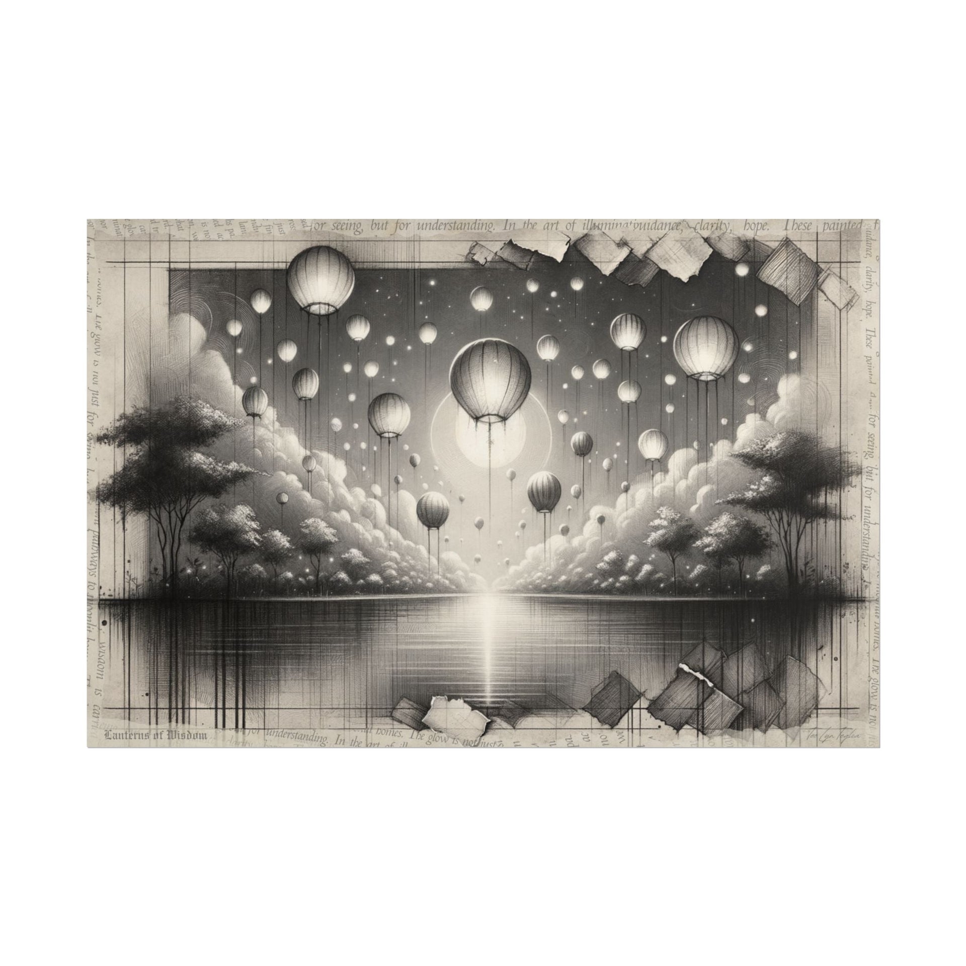 Blueprint to Serenity - Art Print by Teo Teglia Art