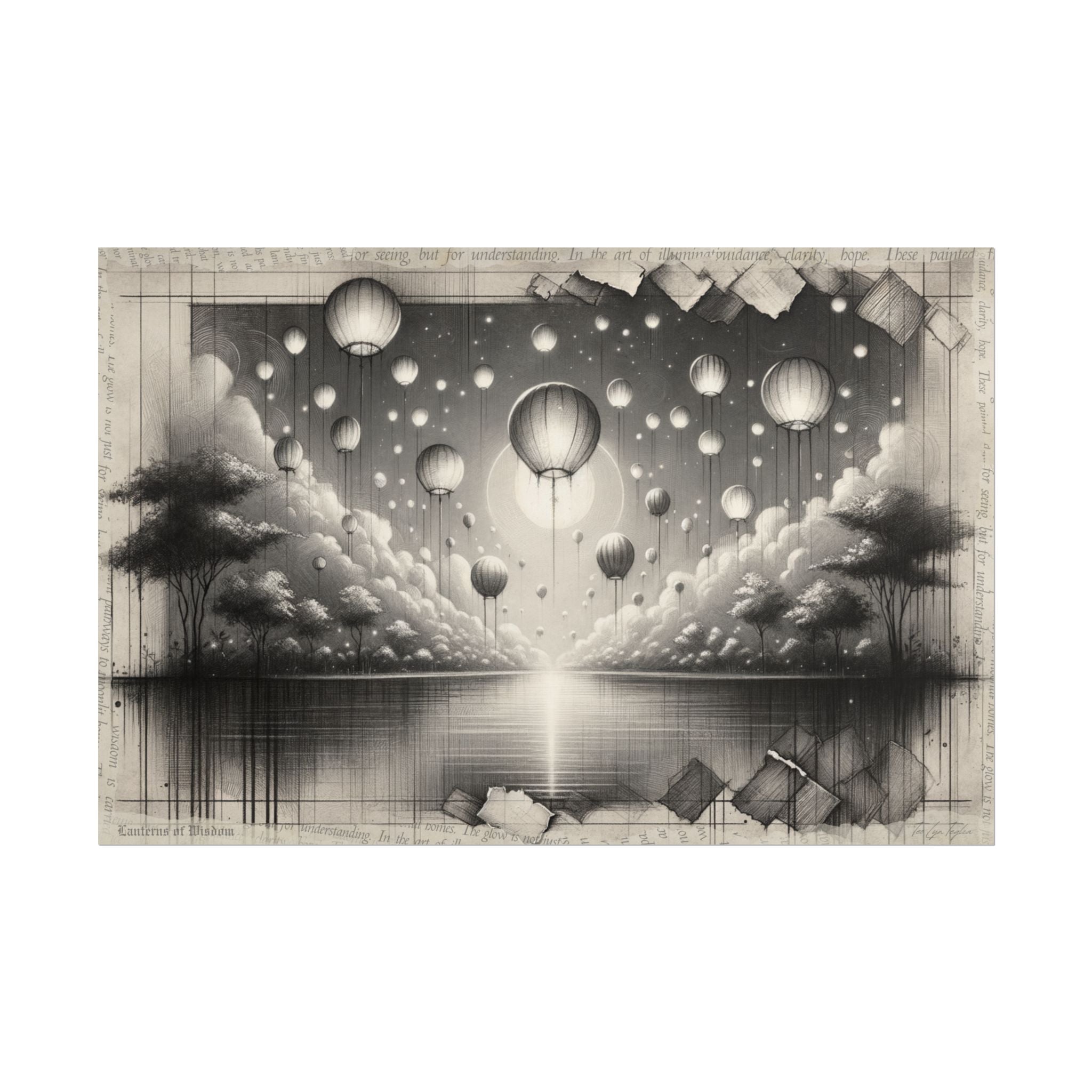 Blueprint to Serenity - Art Print by Teo Teglia Art