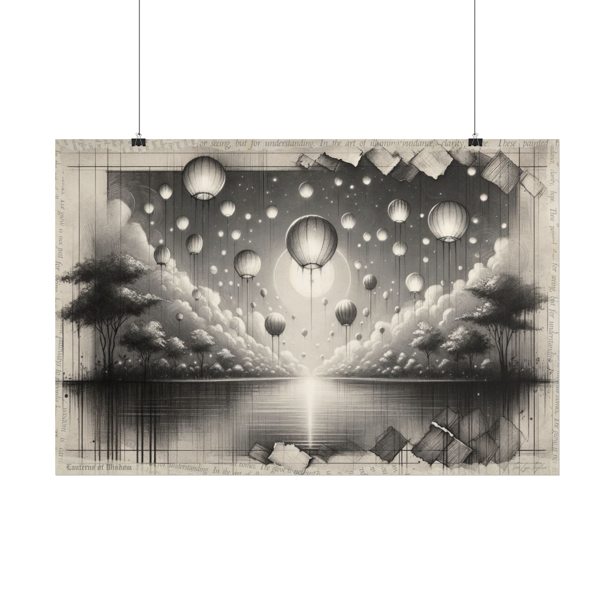 Blueprint to Serenity - Art Print by Teo Teglia Art