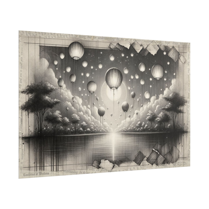 Blueprint to Serenity - Art Print by Teo Teglia Art