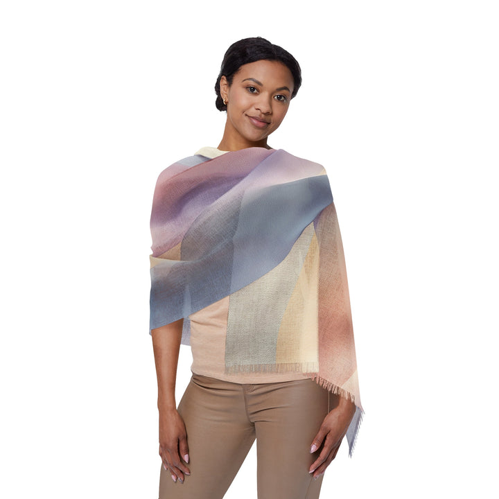 Carry Less, Feel More Scarf — Lightweight Flow Scarf by Teo Teglia Art