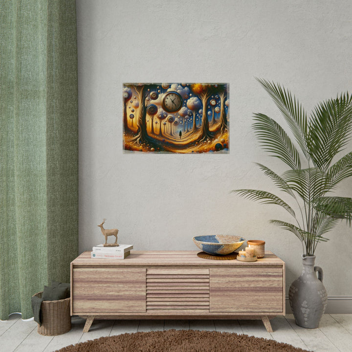 🖌️ Chronos Forest Mirage - Art Print by Teo Teglia Art