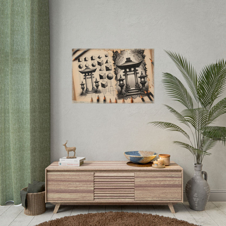 Elementary Enlightenment Passage - Art Print by Teo Teglia Art