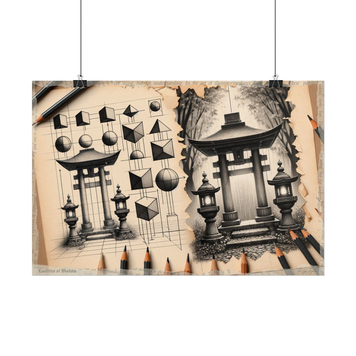 Elementary Enlightenment Passage - Art Print by Teo Teglia Art