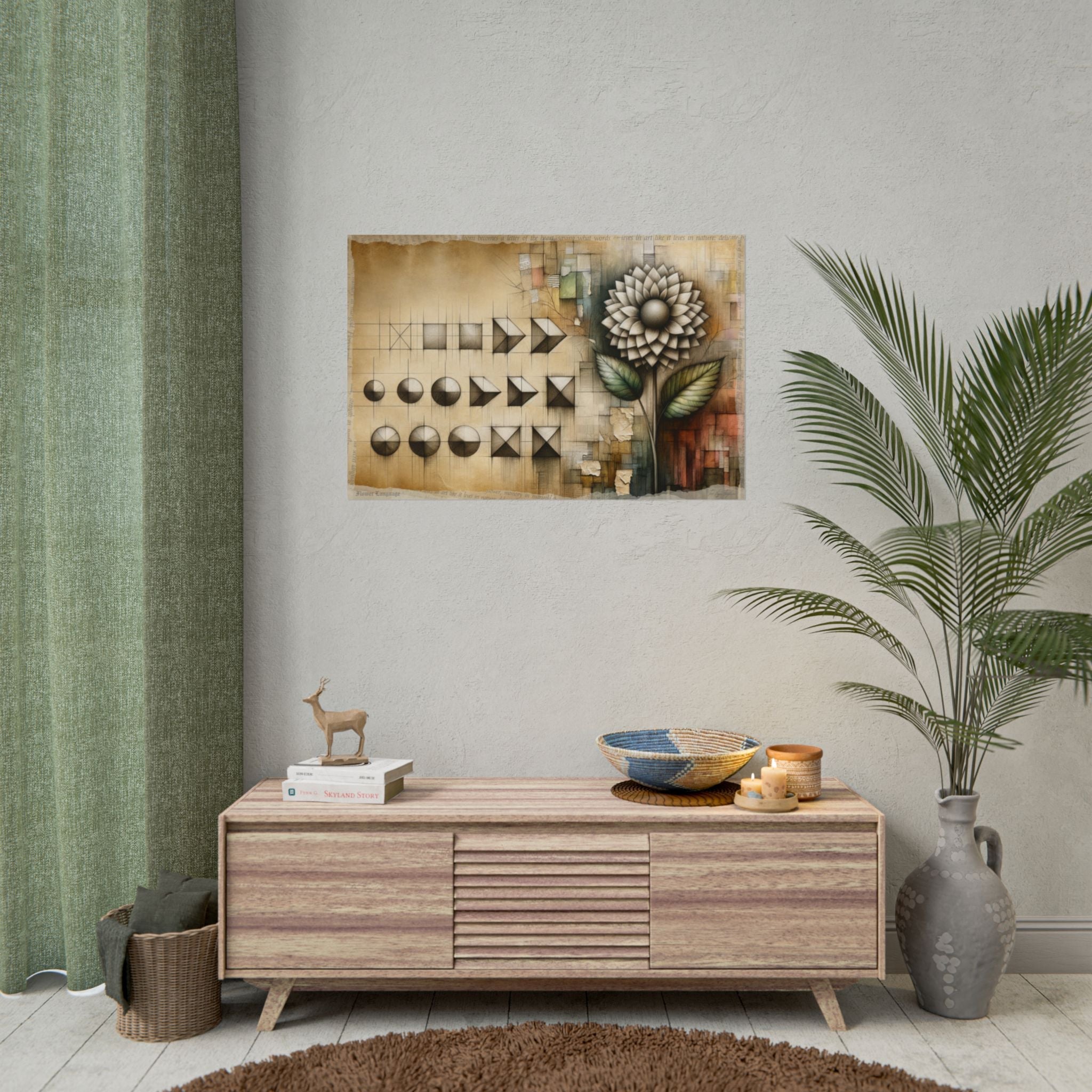 Eloquence from Raw Edges - Art Print by Teo Teglia Art