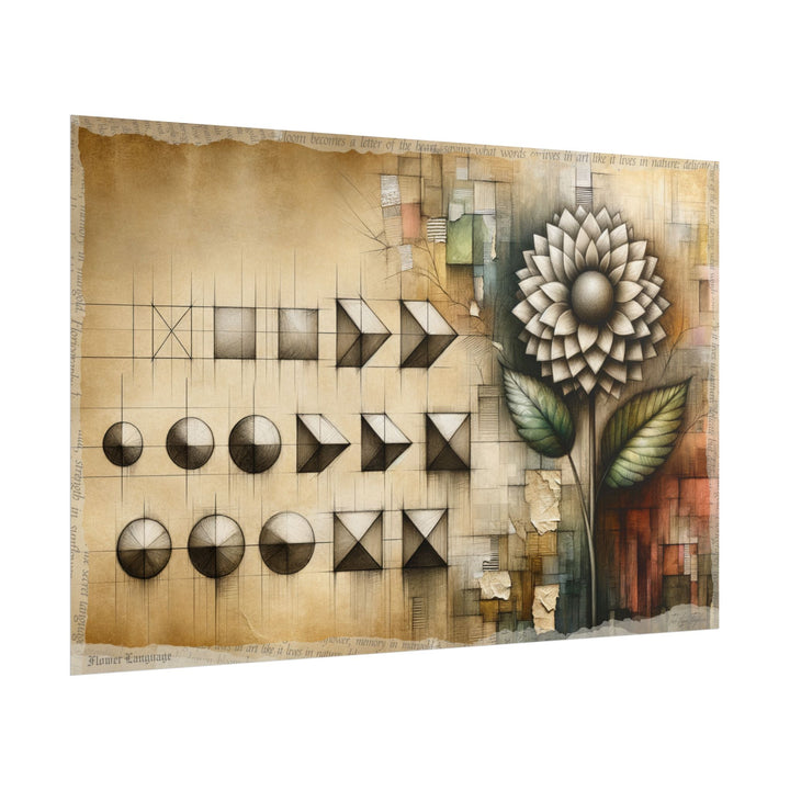 Eloquence from Raw Edges - Art Print by Teo Teglia Art