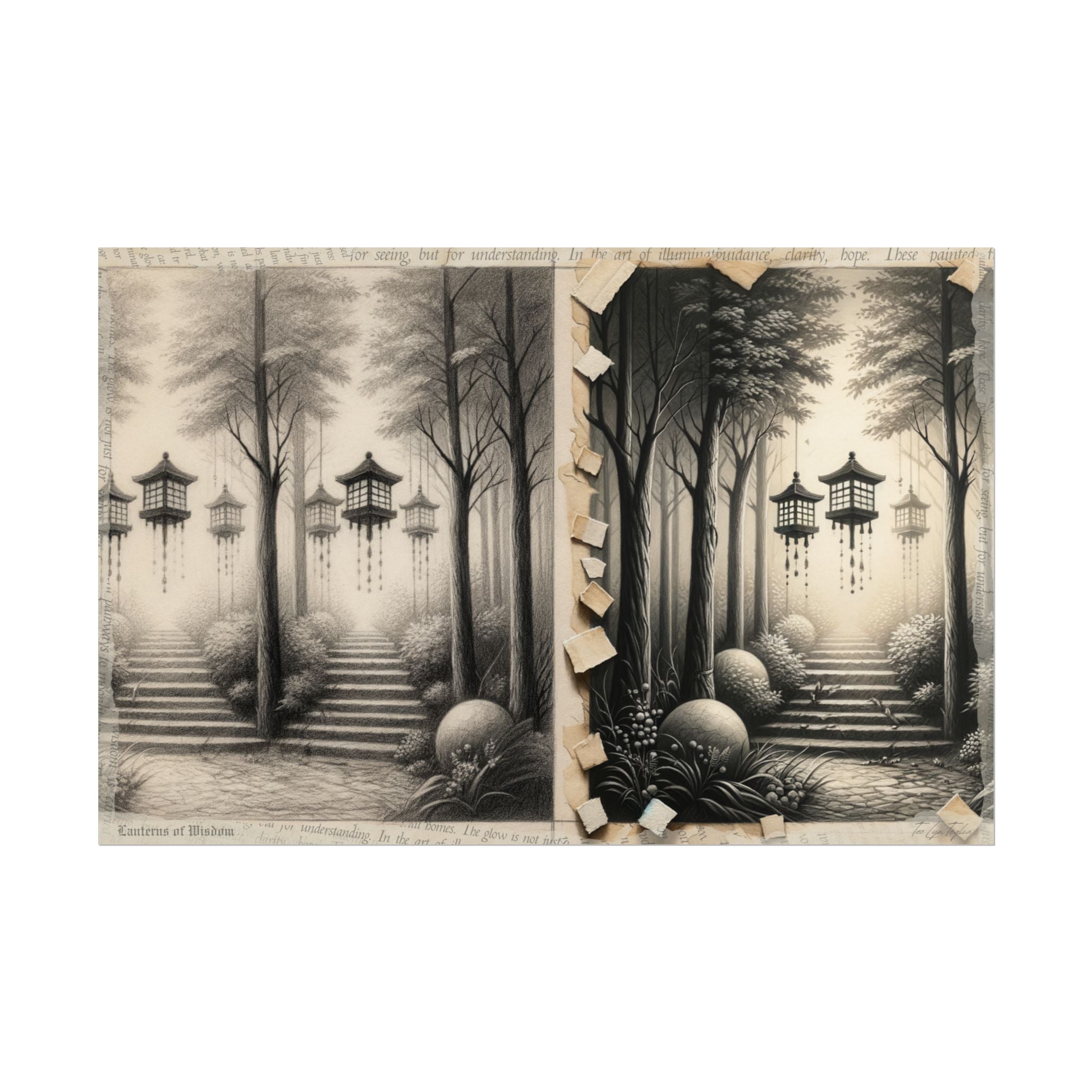 Emergence of Guiding Shadows - Art Print by Teo Teglia Art