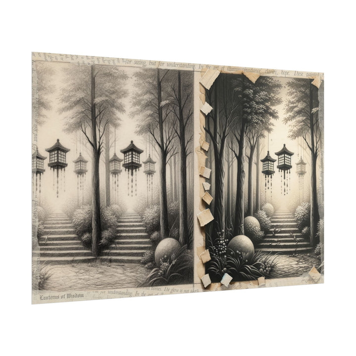 Emergence of Guiding Shadows - Art Print by Teo Teglia Art