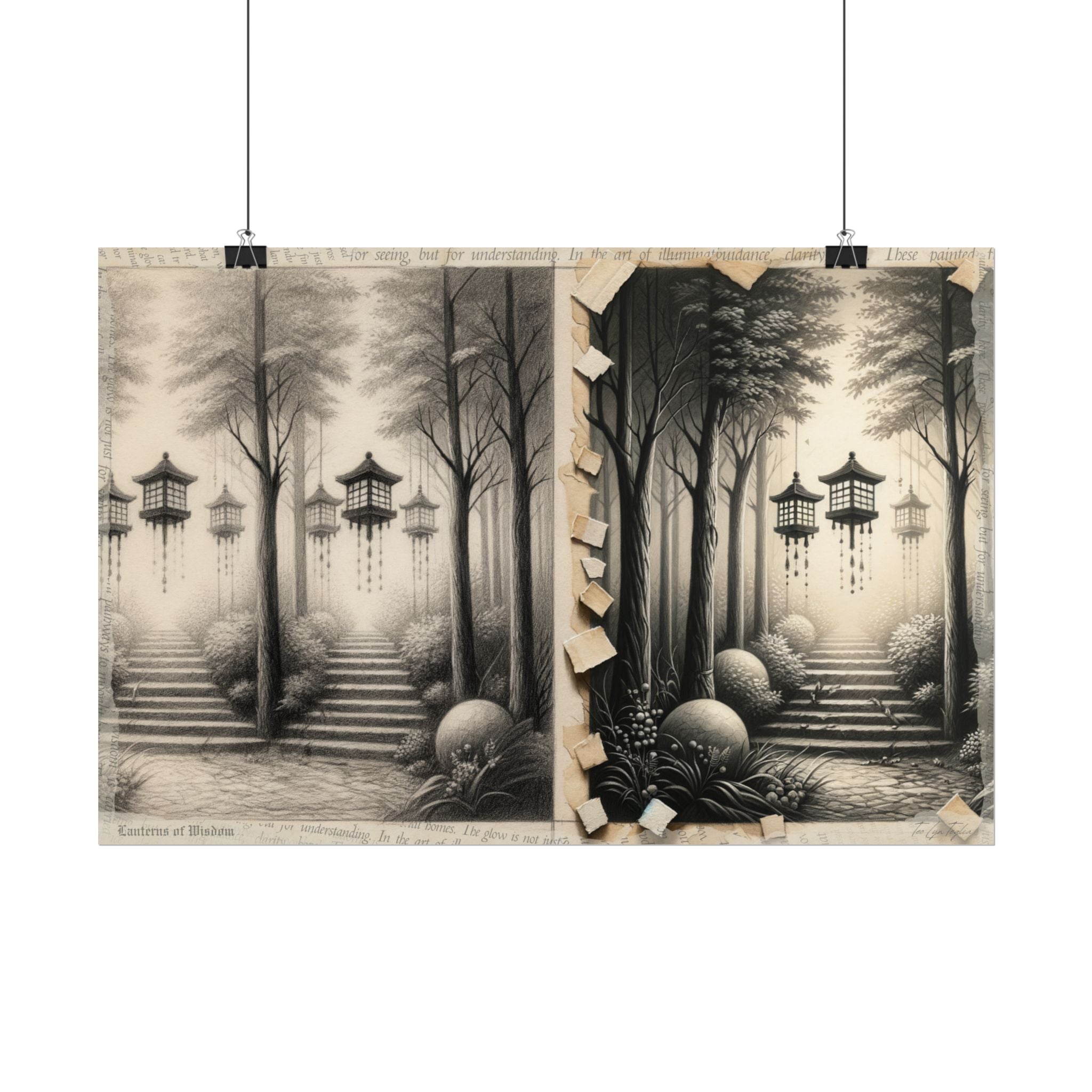 Emergence of Guiding Shadows - Art Print by Teo Teglia Art