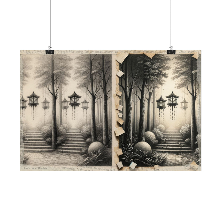 Emergence of Guiding Shadows - Art Print by Teo Teglia Art