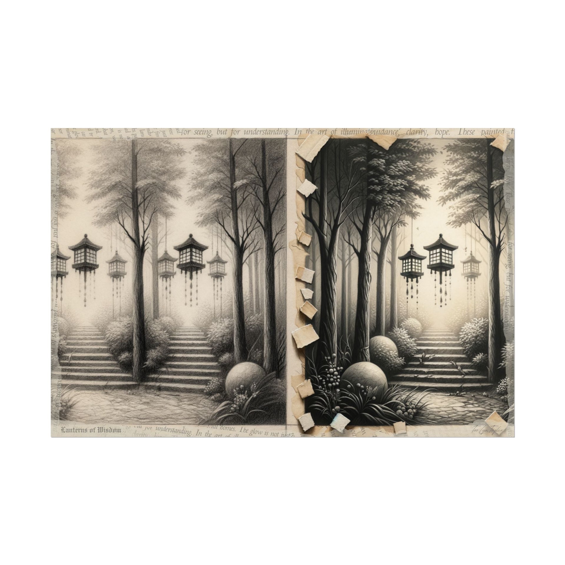 Emergence of Guiding Shadows - Art Print by Teo Teglia Art