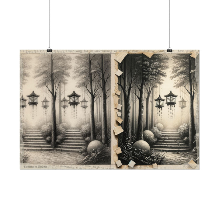 Emergence of Guiding Shadows - Art Print by Teo Teglia Art