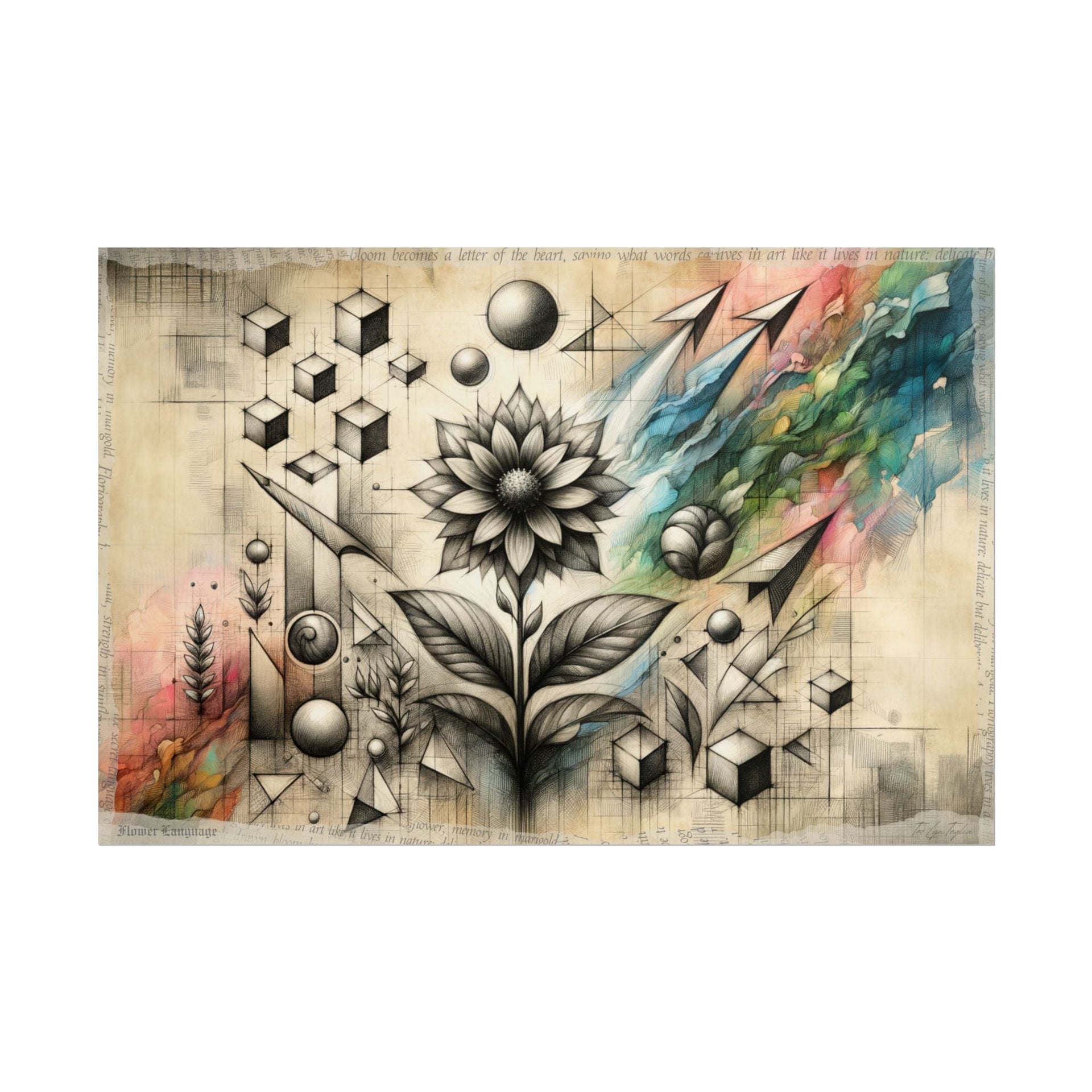 Epoch Transcendence Bloom - Art Print by Teo Teglia Art