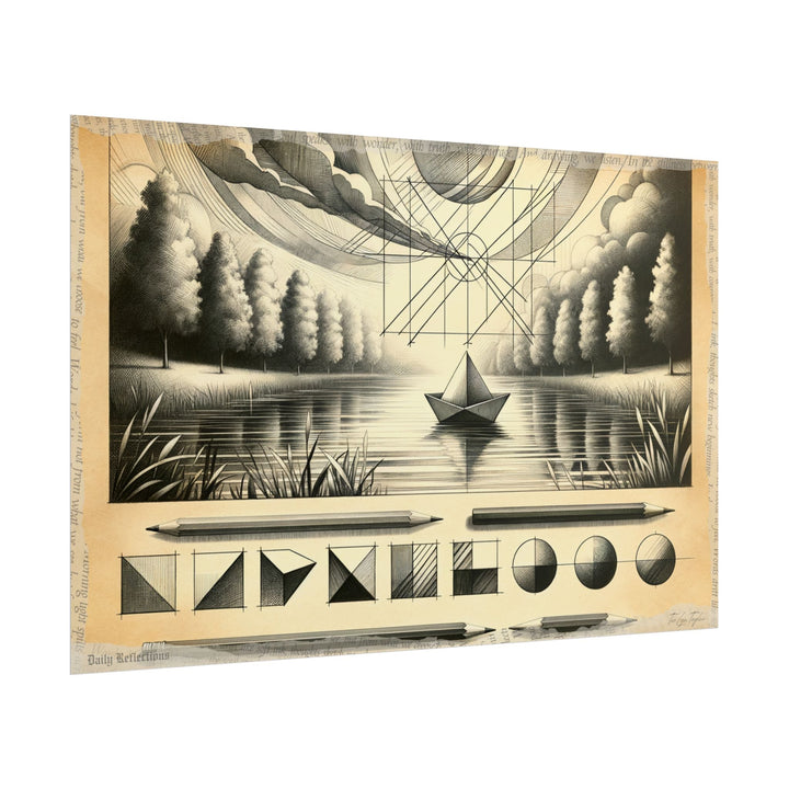 Evolution of Serenity Sketch - Art Print by Teo Teglia Art