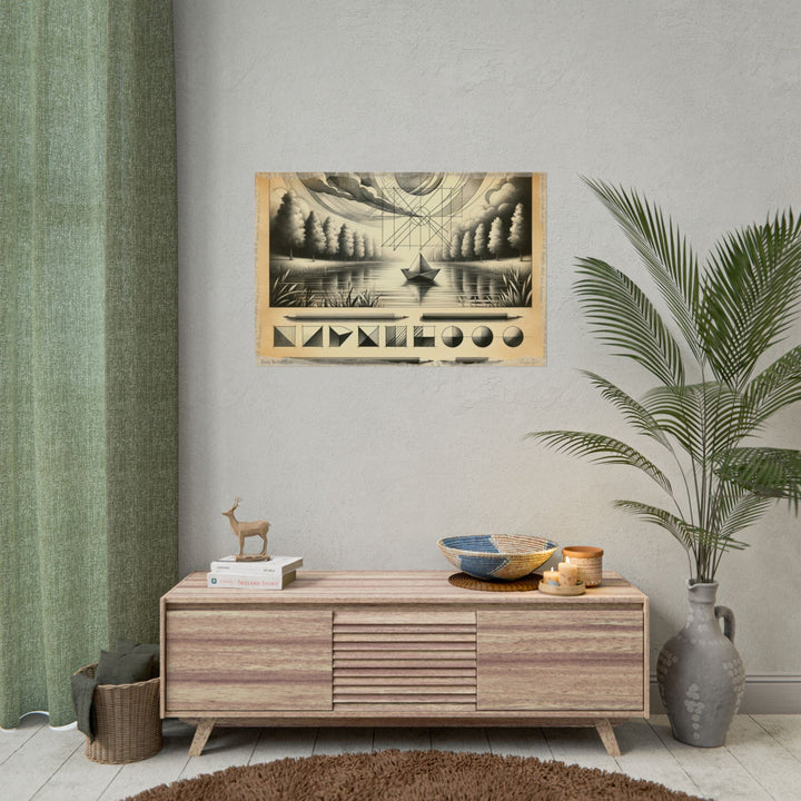 Evolution of Serenity Sketch - Art Print by Teo Teglia Art