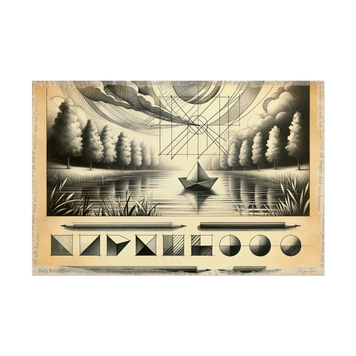 Evolution of Serenity Sketch - Art Print by Teo Teglia Art