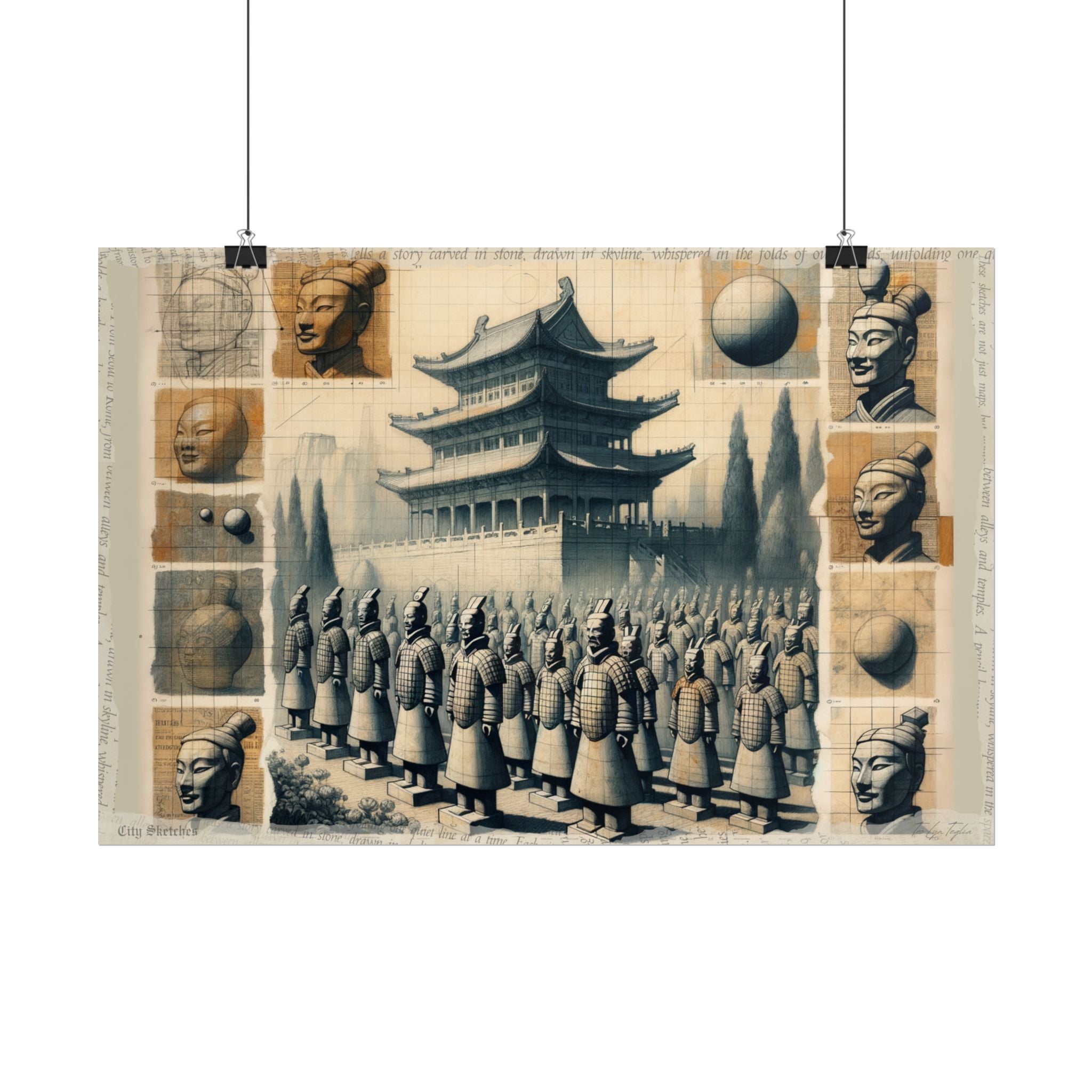 "Evolving Artistry: Ancestral Echoes" - Art Print by Teo Teglia Art