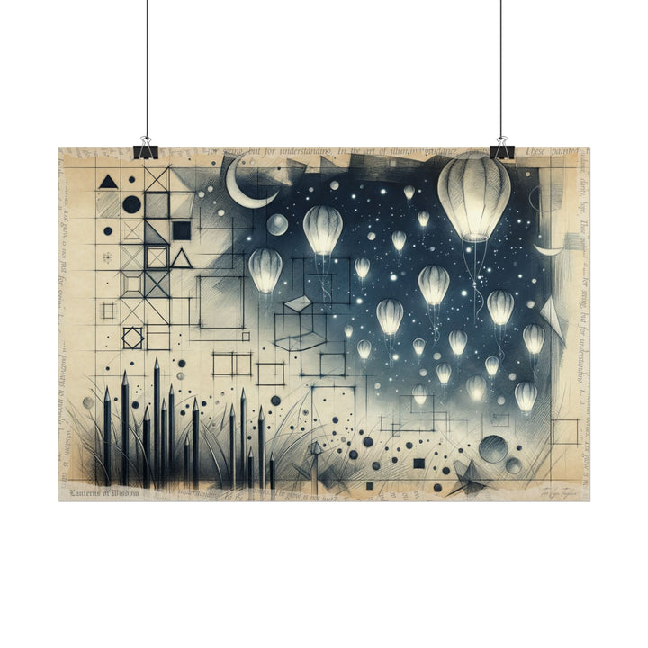 ✏️ Evolving Dreamscape Doodles - Art Print by Teo Teglia Art