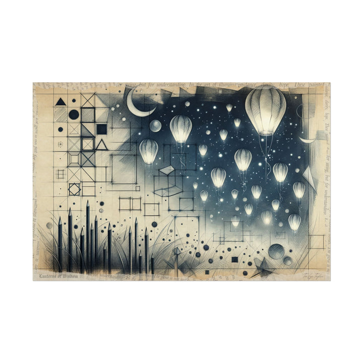 ✏️ Evolving Dreamscape Doodles - Art Print by Teo Teglia Art