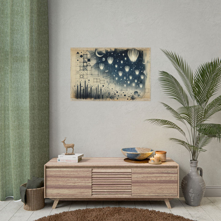 ✏️ Evolving Dreamscape Doodles - Art Print by Teo Teglia Art
