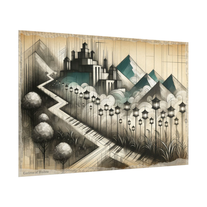 Evolving Hope Pathways - Art Print by Teo Teglia Art