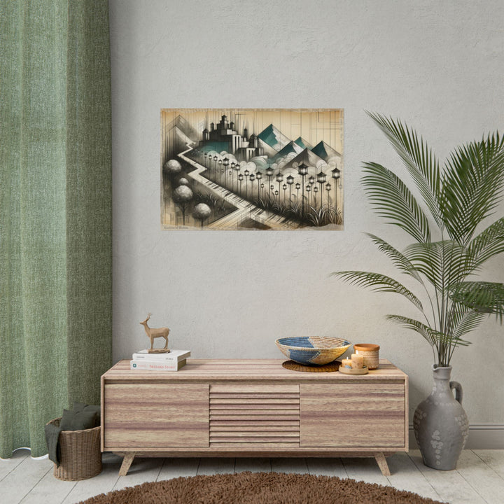 Evolving Hope Pathways - Art Print by Teo Teglia Art