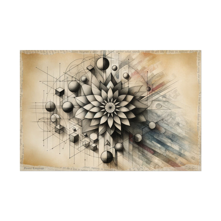 Fragmented Elegy of Joy - Art Print by Teo Teglia Art