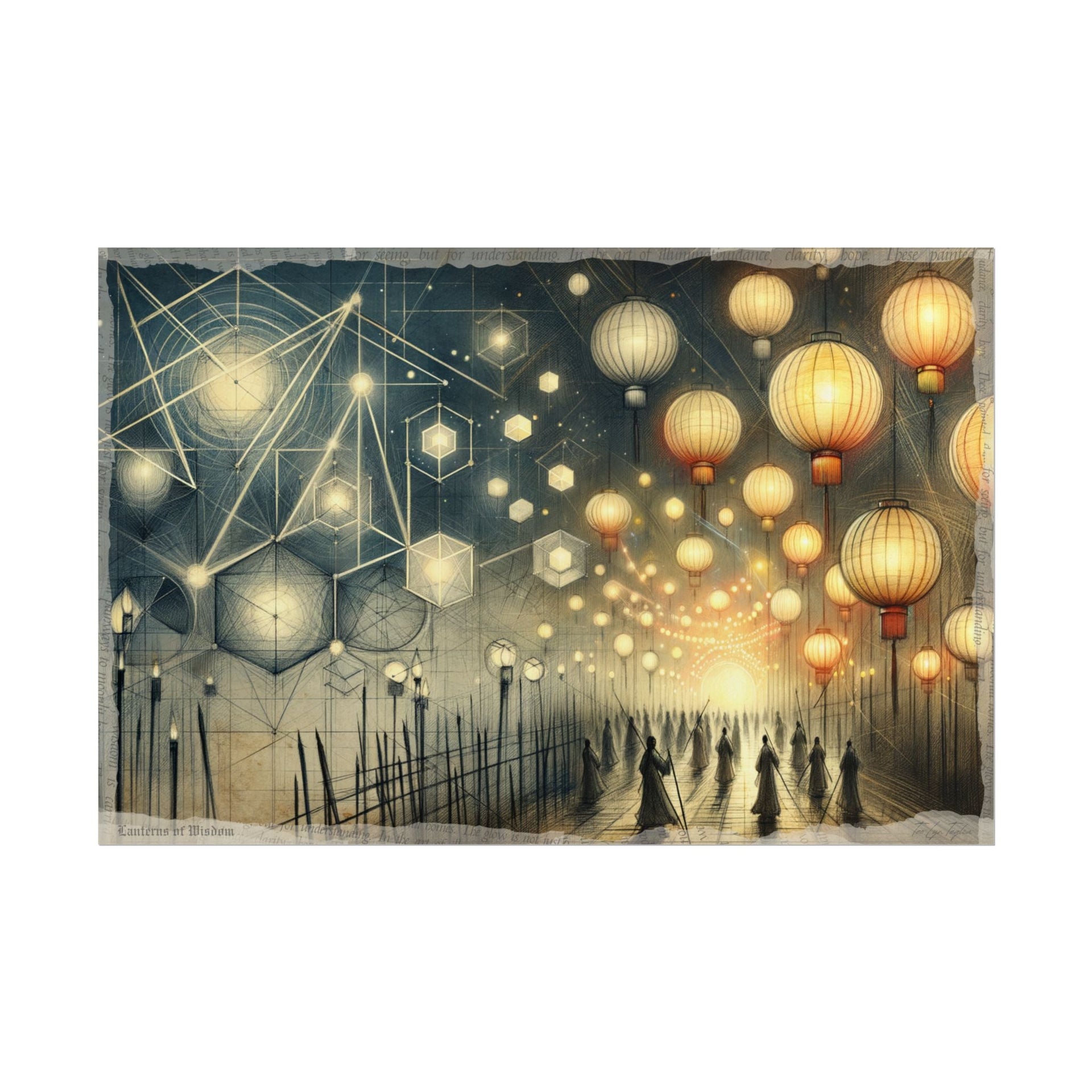 "Genesis to Festival Glow" - Art Print by Teo Teglia Art