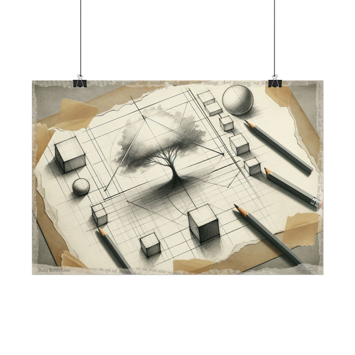 Geometric Genesis Blooms - Art Print by Teo Teglia Art