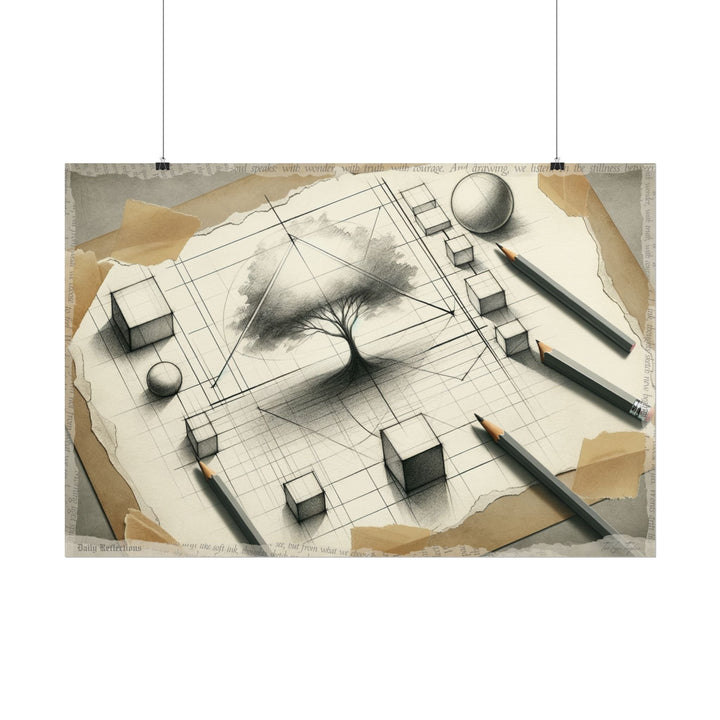 Geometric Genesis Blooms - Art Print by Teo Teglia Art