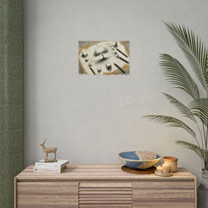 Geometric Genesis Blooms - Art Print by Teo Teglia Art
