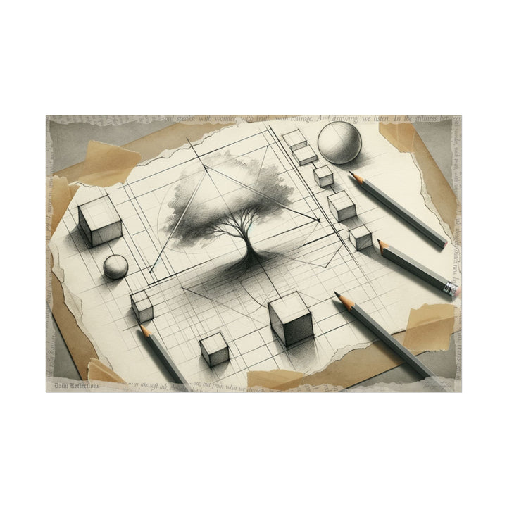 Geometric Genesis Blooms - Art Print by Teo Teglia Art